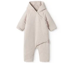 Hot Rex - Vatteret Baby Heldragt - Light beige melange Køredragter