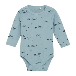 Clearance Rib Body Langærmet - 7117 Bodystocking Langærmet