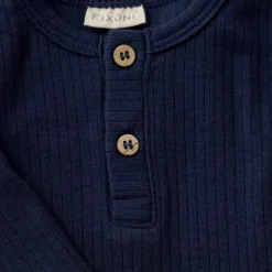 Discount Rib Body Langærmet - 7555 Bodystocking Langærmet