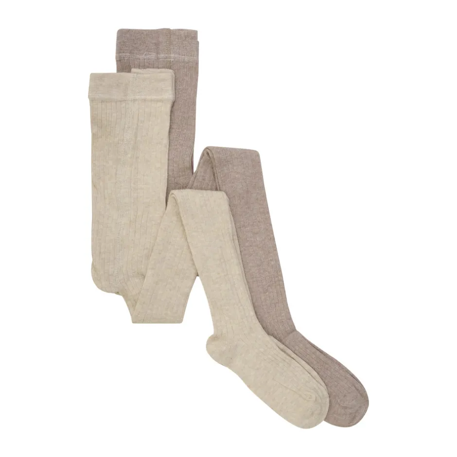 Rib Stømpebukser (2-PACK) - 235 Strømpebukser