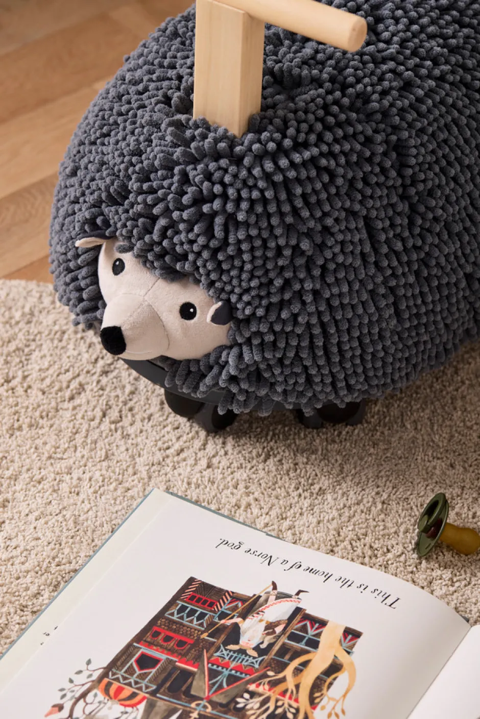 Clearance Ride-on, Pindsvinet EDVIN Gåvogne & Aktivitetsborde