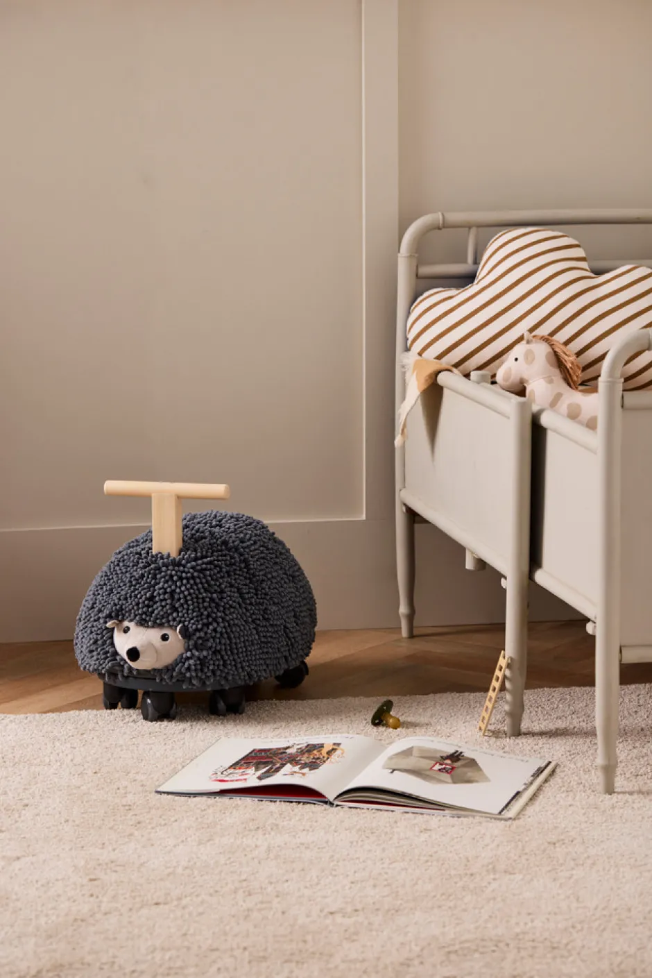 Clearance Ride-on, Pindsvinet EDVIN Gåvogne & Aktivitetsborde