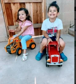 Hot Ride-on Volvo dumper lastbil Gåvogne & Aktivitetsborde