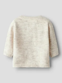 Clearance Rikimmi Strikket Cardigan - Peyote Melange Juletøj|Cardigans, Veste & Trøjer