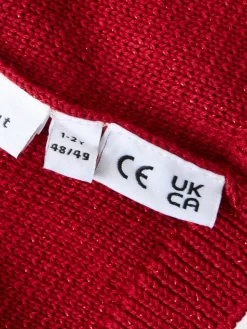 Hot Rinjaha strik hue - RED DAHLIA Juletøj