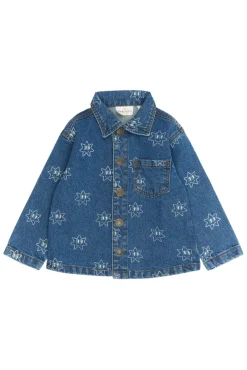 Clearance Ripley Denim Jakke - BLUE DENIM Overgangsjakker|Cardigans, Veste & Trøjer
