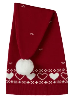 New Rismas Nissehue - Jester Red Juletøj