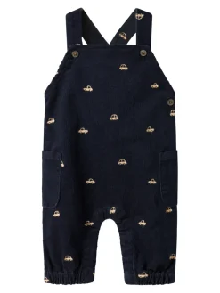 Discount Ron Reg Cord Emb Smækbukser - Navy Blazer Smækbukser & Buksedragter