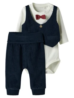 Ronny Body Sæt - Navy Blazer Juletøj|Bodystocking Langærmet