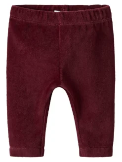 Roxy Velour Leggings - Burgundy Leggings|Juletøj