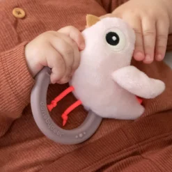 Hot Sanserangle m/bidering Birdee - Blå Rangler I Plys