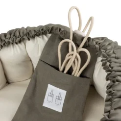 Online lift med kaleche - Dark olive Lifte