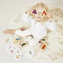 Online Sensory - Translucent Blocks Træklodser