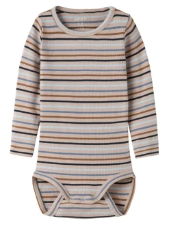 Online Serro Langærmet Body - Mushroom Bodystocking Langærmet