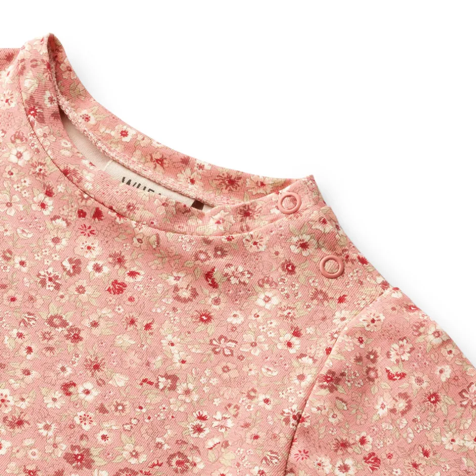 Sale Sessa jersey kjole - rosette flowers Kjoler