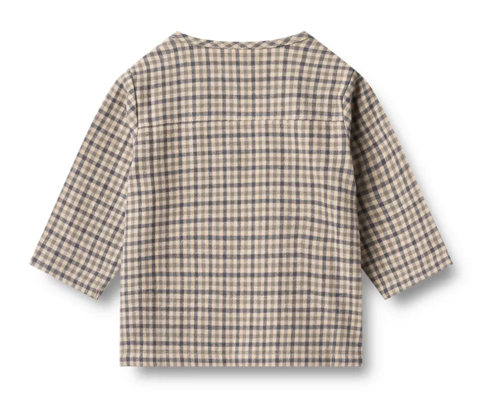 New Shelby Skjorte - Blue check Skjorter