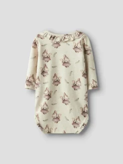 Best Shelly Langærmet Body - Peyote melange Bodystocking Langærmet