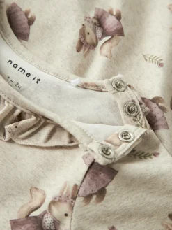 Best Shelly Langærmet Body - Peyote melange Bodystocking Langærmet