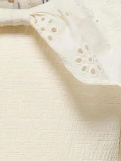 Hot Sia Pella langærmet top - BIRCH Bluser