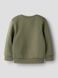 Outlet Sigurt Sweatshirt - Dusty Olive Cardigans, Veste & Trøjer
