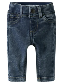 New Silas Twist Bru Jeans - Dark Blue Denim Juletøj|Bukser