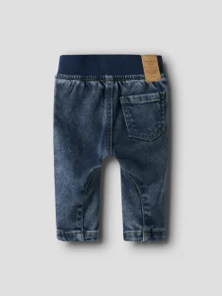 New Silas Twist Bru Jeans - Dark Blue Denim Juletøj|Bukser