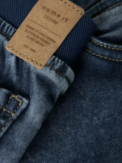New Silas Twist Bru Jeans - Dark Blue Denim Juletøj|Bukser