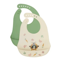 Online Silicon Hagesmæk (2-Pak) - 9211 Hagesmække