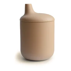 New Silicone Sippy Cup Natural Træningskopper Og Flasker|Service