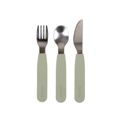 New Silikone bestiksæt - green Bestik