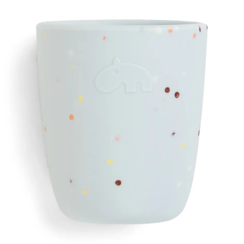 New Silikone første spisesæt - Blå Service