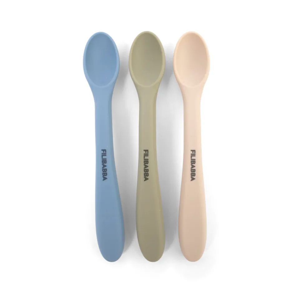 Best Silikone skeer 3-pak - Ocean Mix Bestik