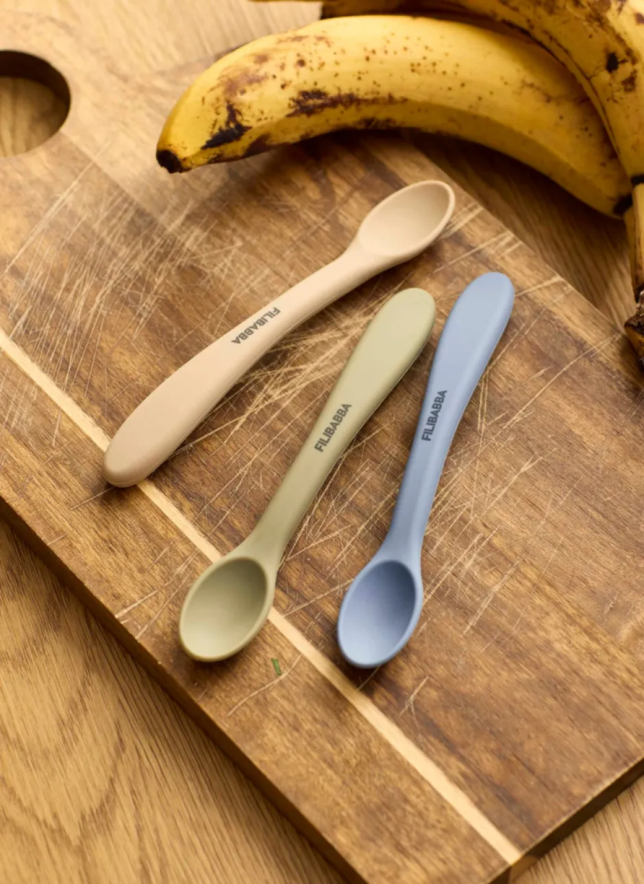 Best Silikone skeer 3-pak - Ocean Mix Bestik