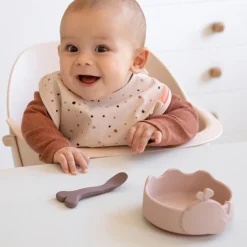 Online Silikone Stick & Stay skål og babyske Wally - Blå Service