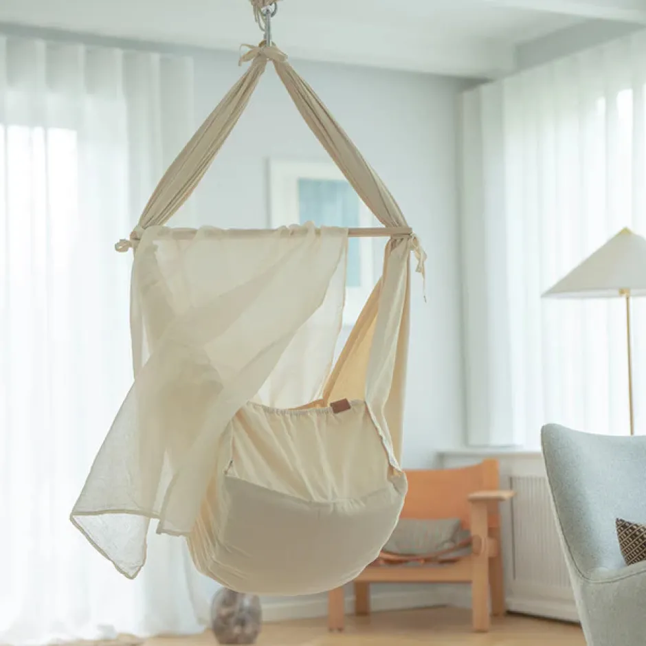 Hot Single slyngevugge natur Børn Slyngevugger