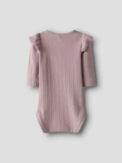 Best Siva Langærmet Body - Keepsake Lilac Bodystocking Langærmet