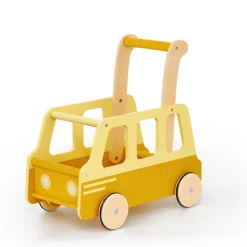 Sale Skolebus skubbevogn gul Gåvogne & Aktivitetsborde