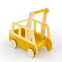 Sale Skolebus skubbevogn gul Gåvogne & Aktivitetsborde