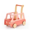 New Skolebus skubbevogn pink Gåvogne & Aktivitetsborde