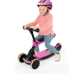 Sale Skootie 2i1 løbehjul - neon pink Løbehjul & Rulleskøjter