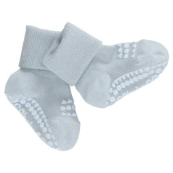 Online Skridsikre Strømper - Bamboo - Sky blue Skridsikre Strømper|Strømper