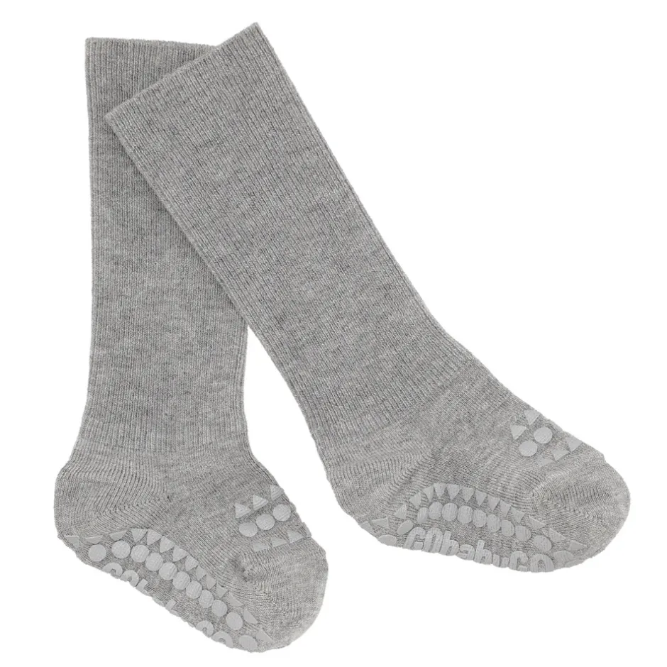 Clearance Skridsikre Strømper - Bamboo - Grey melange Skridsikre Strømper|Strømper