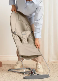 Best Skråstol Balance Soft, Sandgrå Børn Skråstole