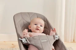 Clearance Skråstol Bliss - Vævet, Blomsterbladsquilt, Sandgrå Børn Skråstole