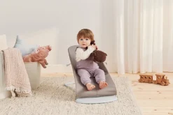 Clearance Skråstol Bliss - Vævet, Blomsterbladsquilt, Sandgrå Børn Skråstole