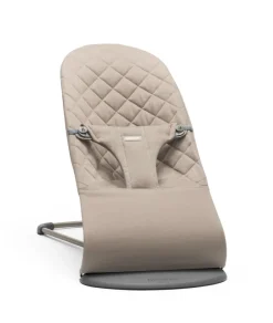 New Skråstol Bliss - Vævet, Klassisk quilt, Sandgrå Børn Skråstole