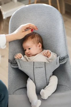 Skråstol Bliss 3D - jersey lysgrå Børn Skråstole