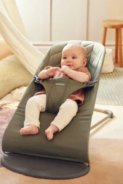 New Skråstol Bliss Vævet, blomsterbladsquilt,mørkegrøn Børn Skråstole