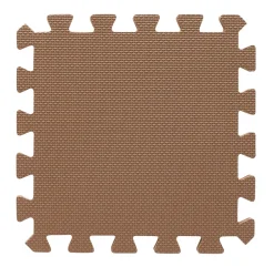 Outlet Skumlegegulv , Cappuccino 9 stk Legegulve & -Tæpper