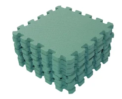 New Skumlegegulv , Støvet Grøn 9 stk Legegulve & -Tæpper